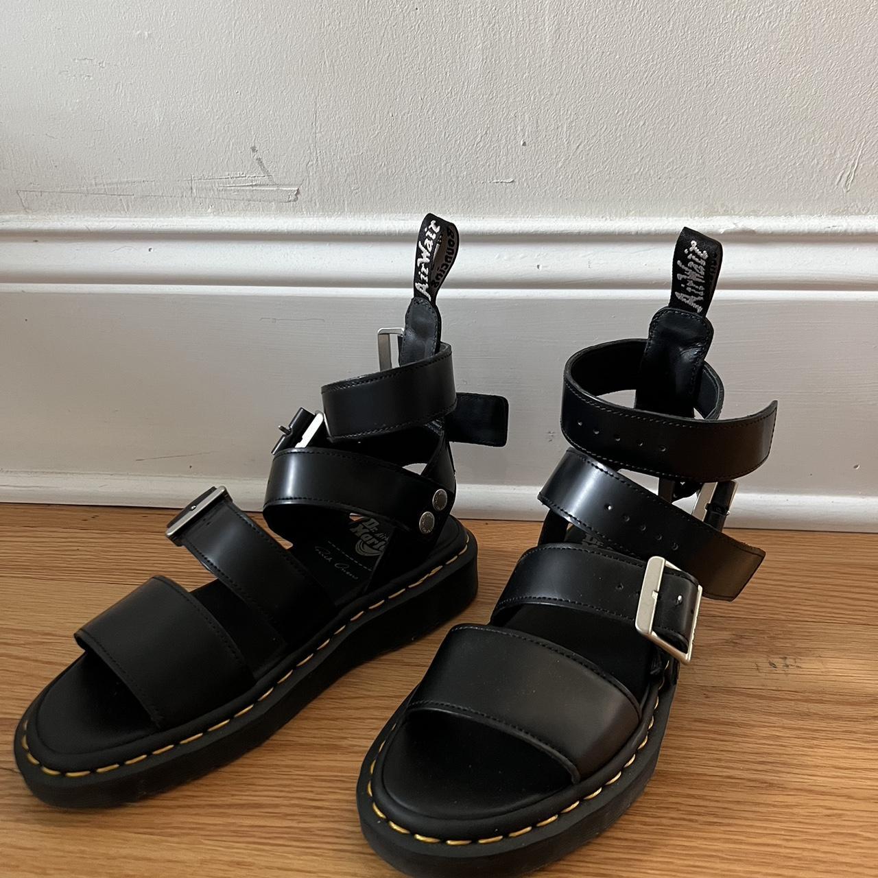 Rick Owens × Dr，Martens STRAP sandal