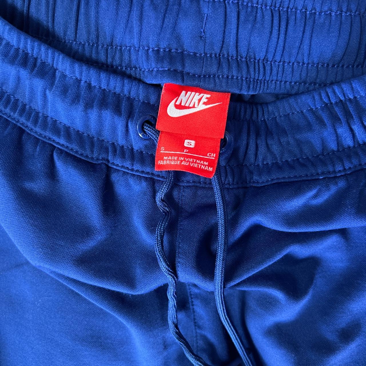Nike Joggers One side of the strings is bunched up... Depop