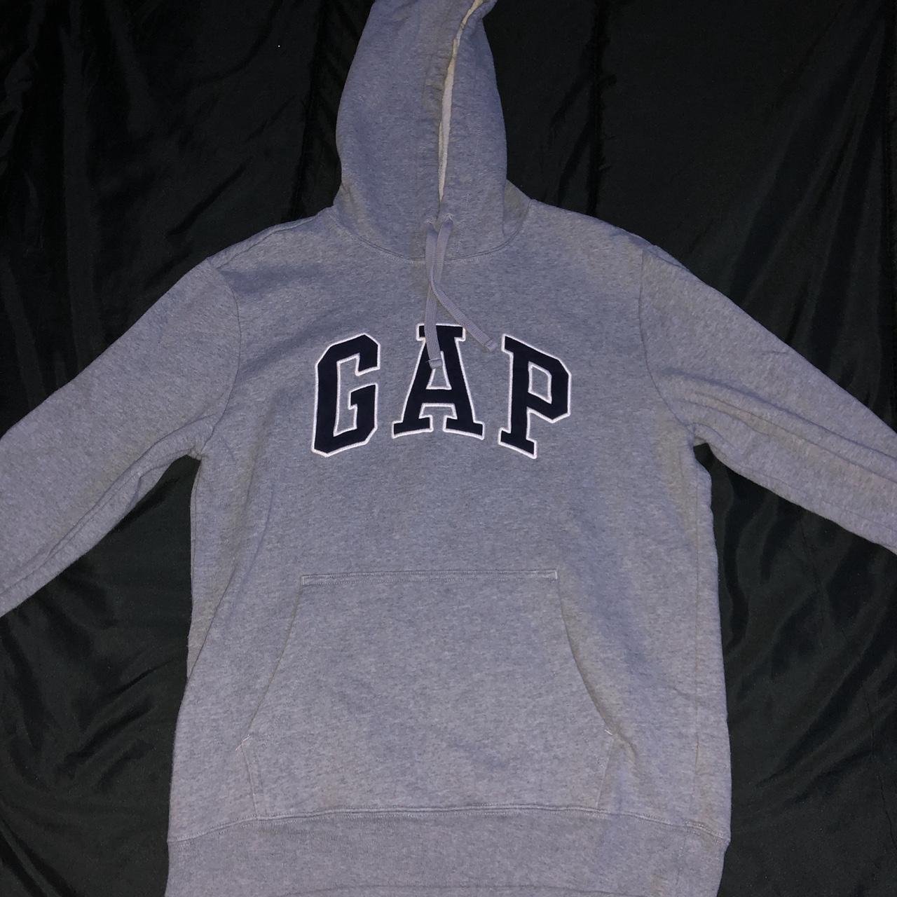 Gray Gap Hoodie - Depop