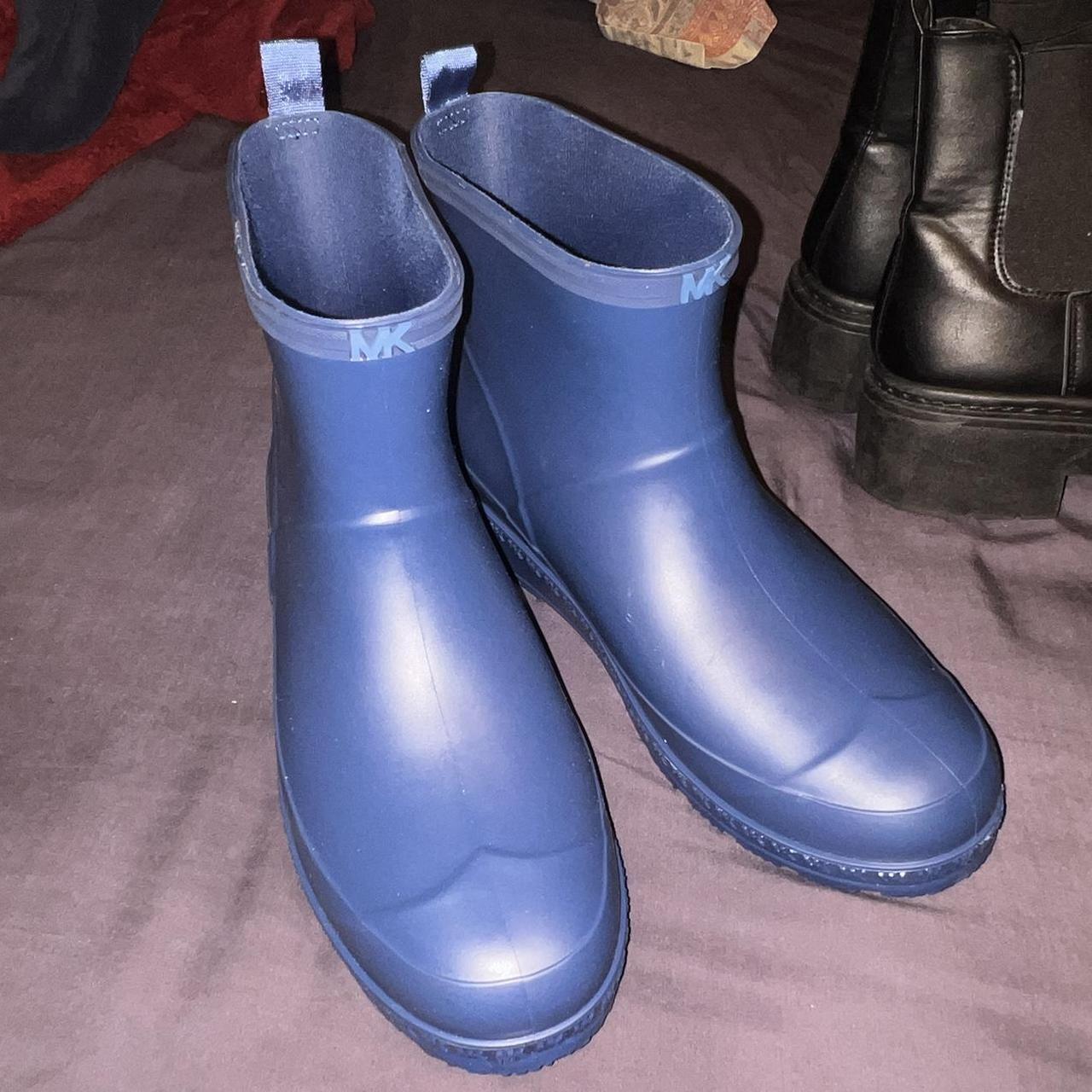 Michael kors clearance navy boots