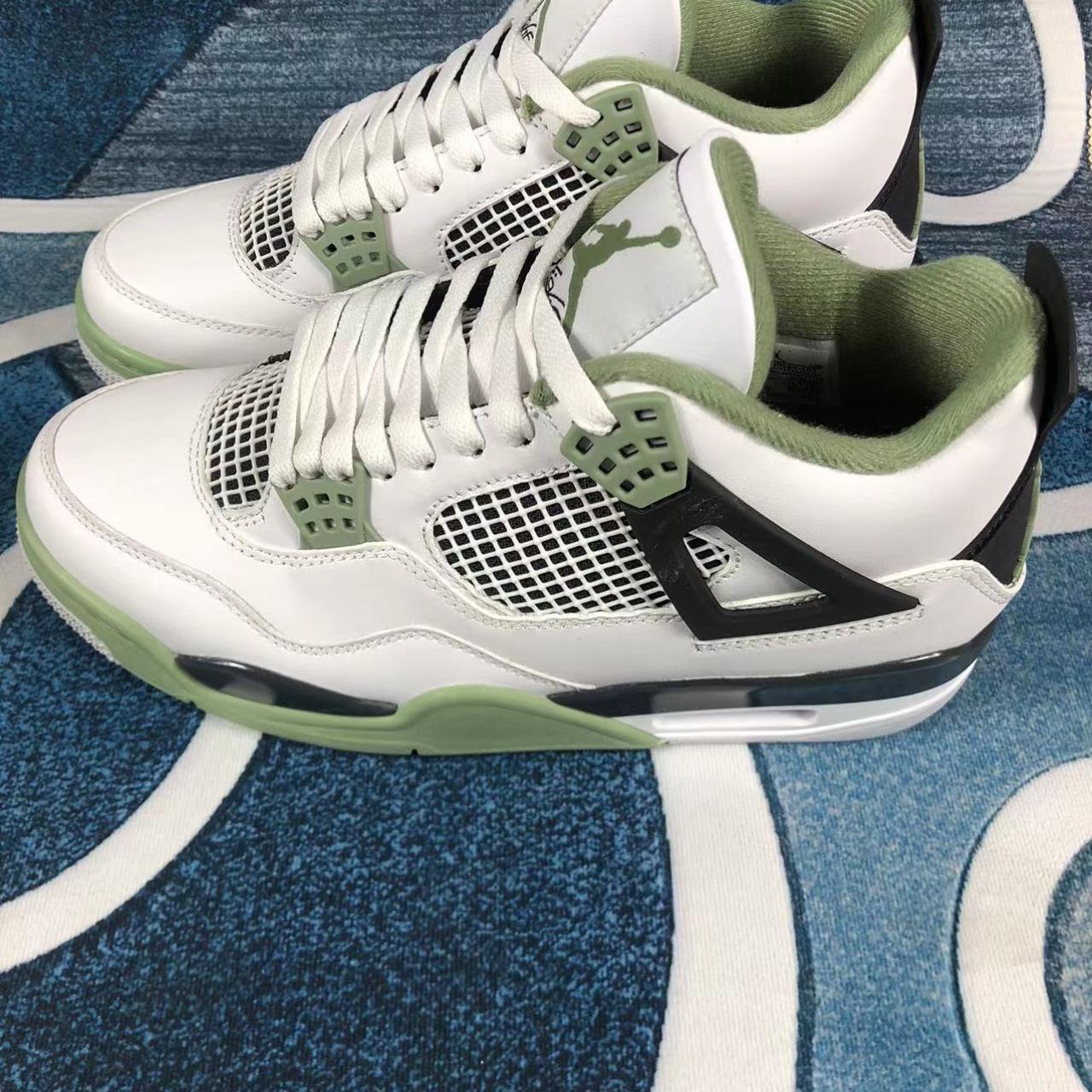 Women's Air Jordan 4 Retro Seafoam New /Never Worn... - Depop