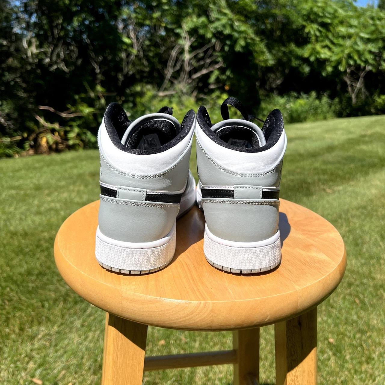 Air Jordan 1 Mid GS Light Smoke Grey 100% Authentic | Depop