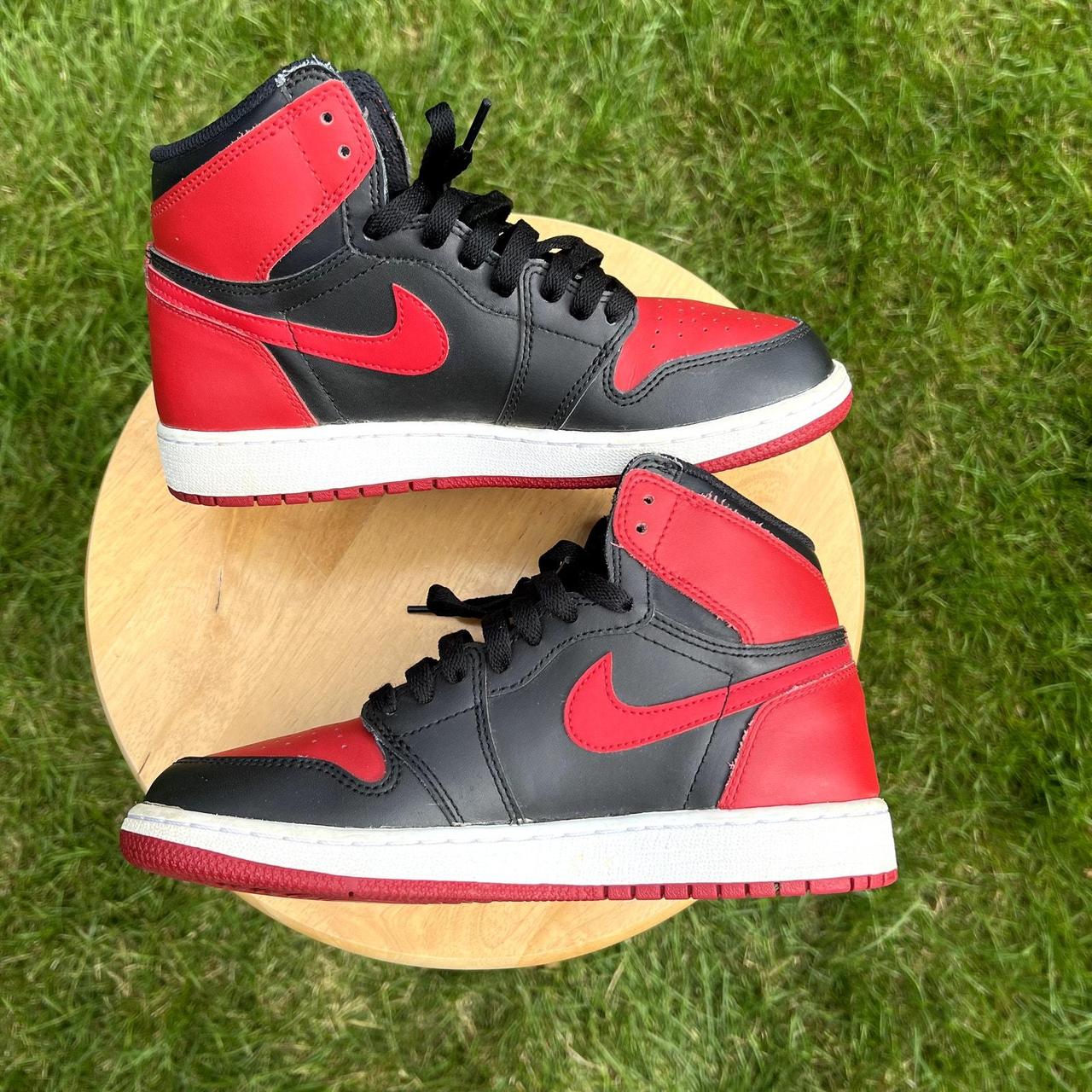 Nike Air Jordan 1 Retro High OG GS Banned 2016 Men's | Depop