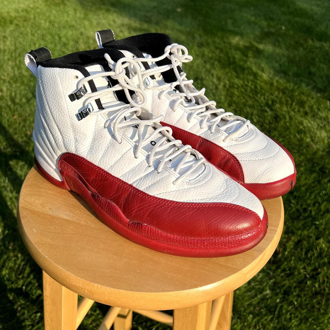 Nike Air Jordan 12 Retro Cherry 2009 100 Authentic. Depop