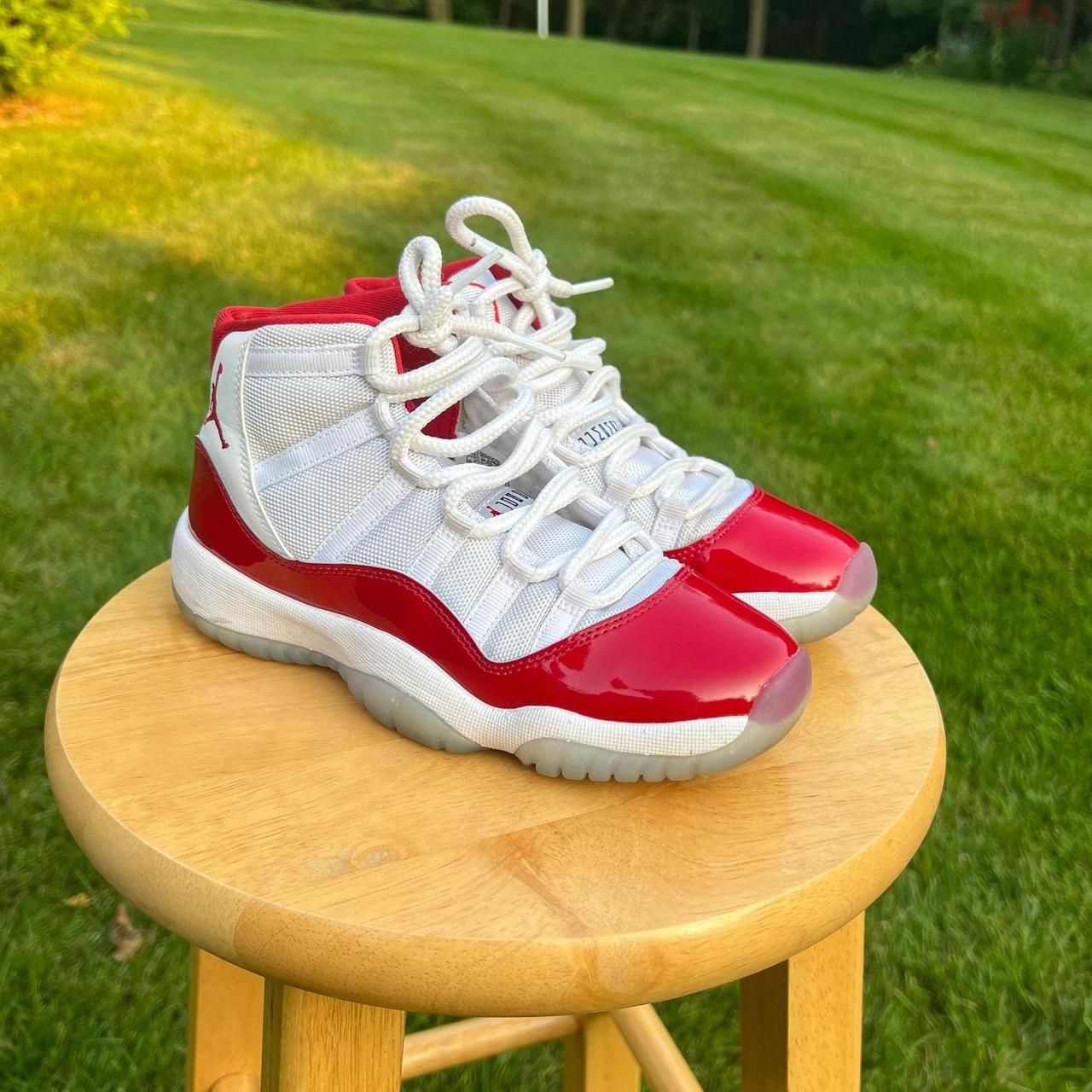 Jordan 11 red size 6 best sale