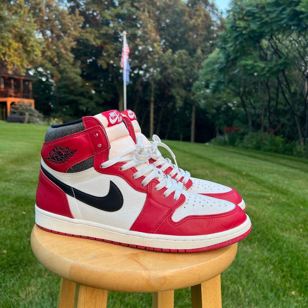 Nike Air Jordan 1 Retro High OG Chicago Lost & Found... - Depop