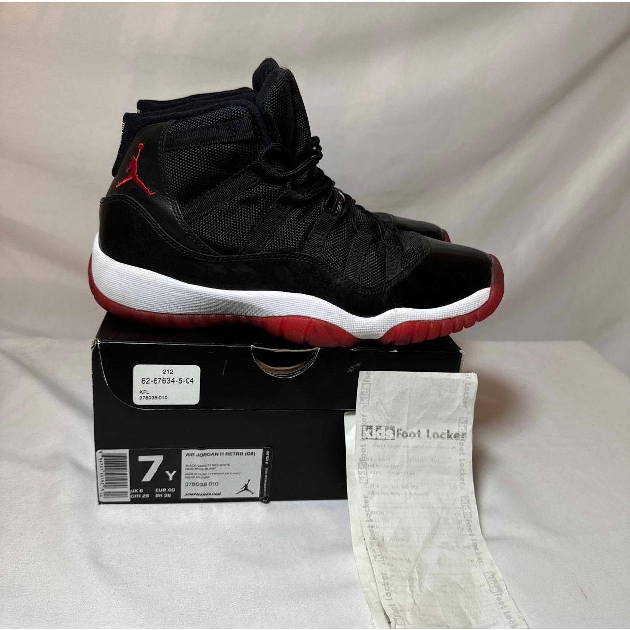 jordan 11 bred youth 7