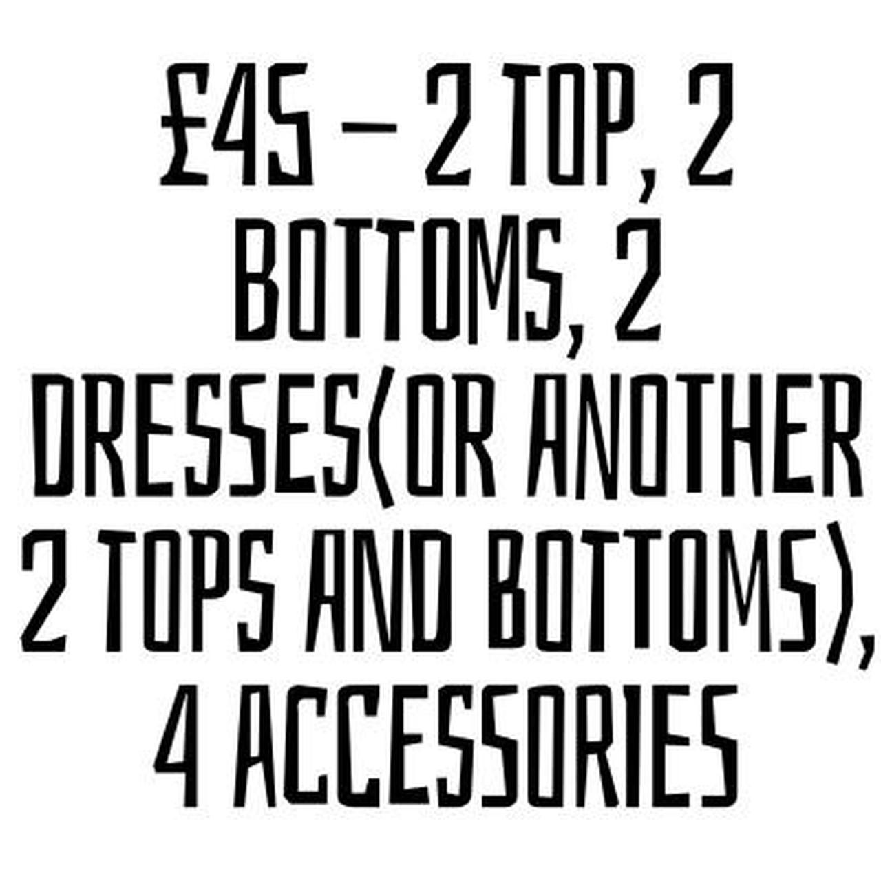 Custom/personalized style bundle X 1 top X 1... Depop