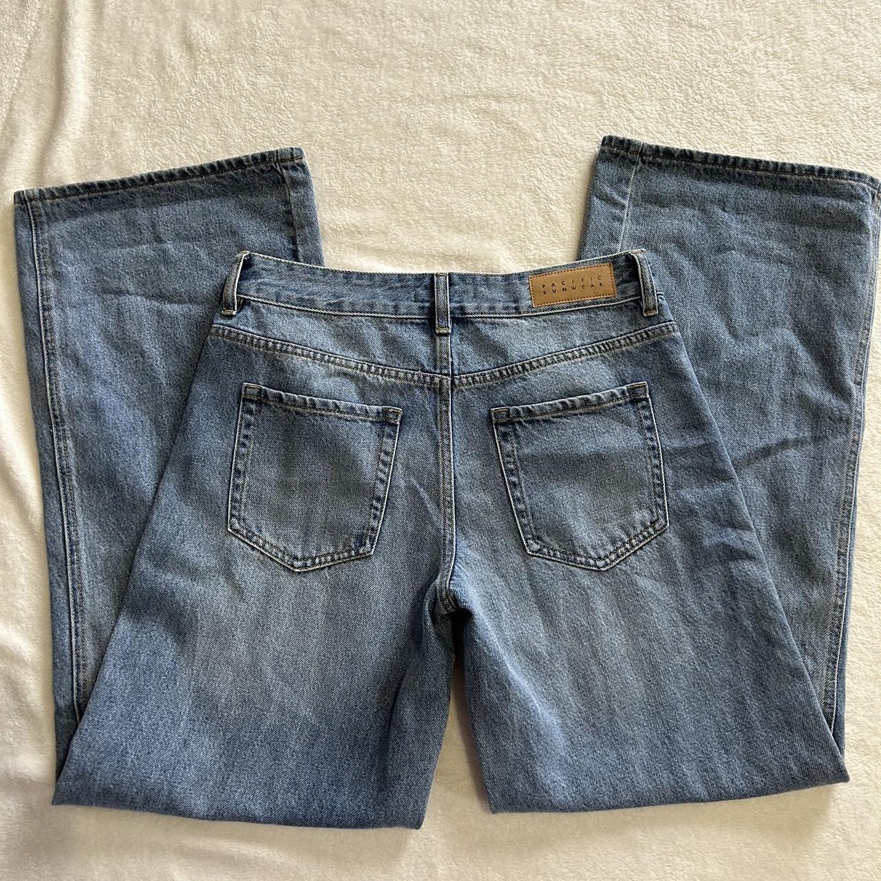 Super cute Low rise wide leg PacSun jeans! I bought... - Depop