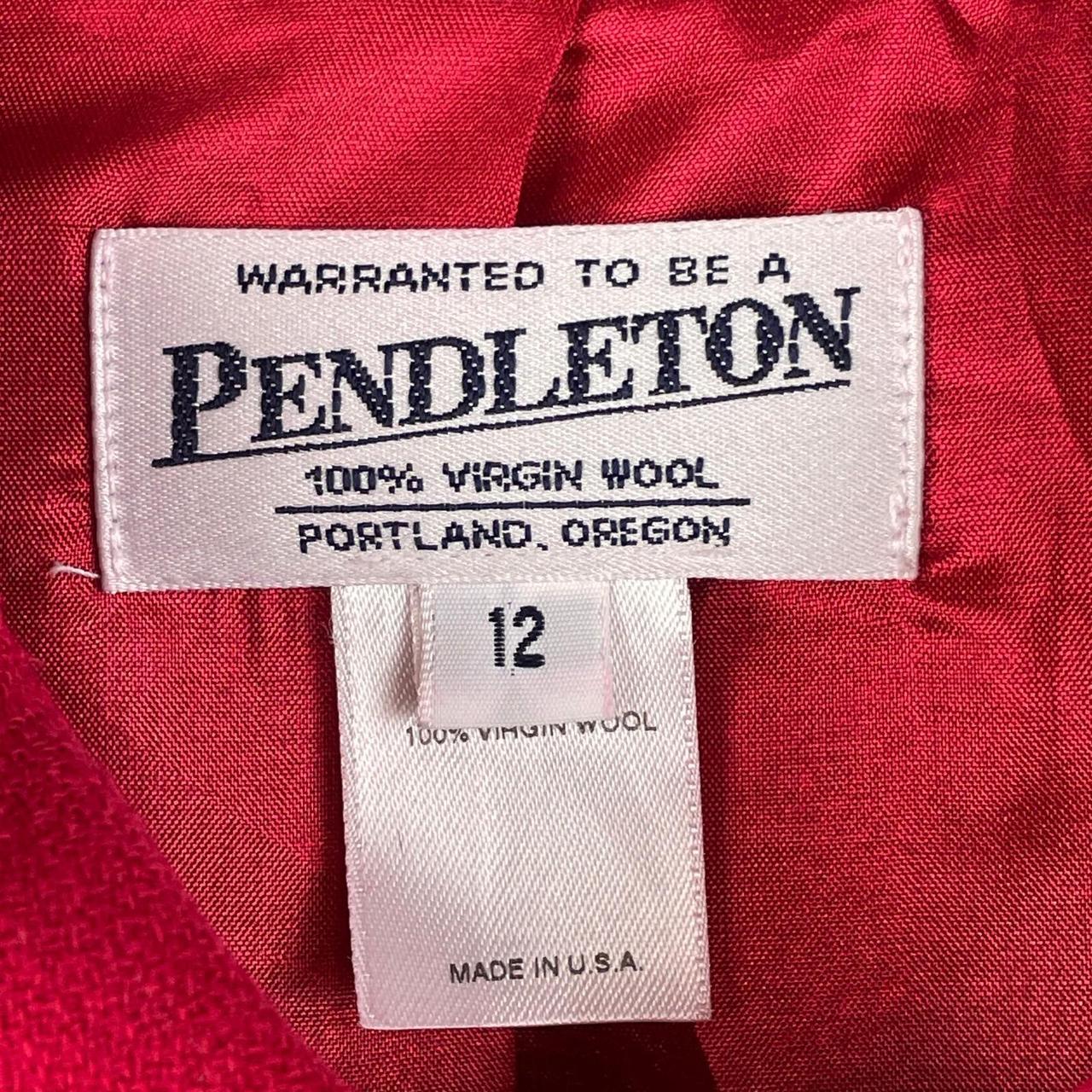 Pendleton Women's Vest - Red - 12 – Pendleton Jac… - image 2