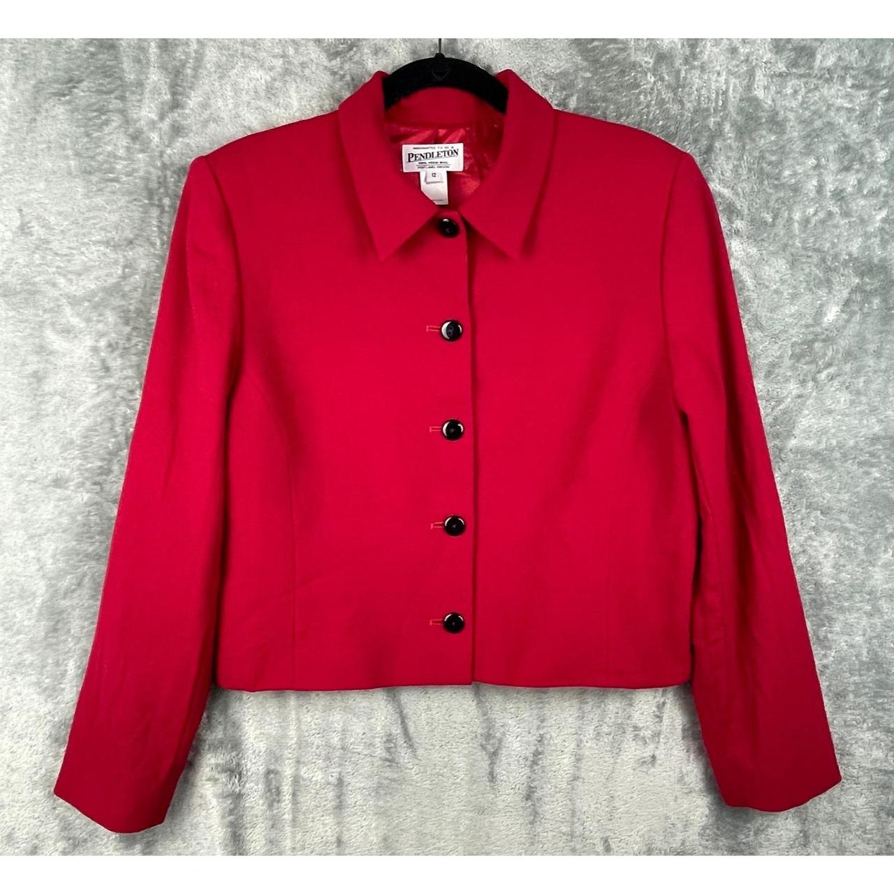 Pendleton Women's Vest - Red - 12 – Pendleton Jac… - image 1