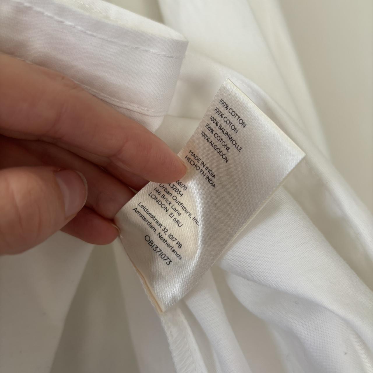 Anthropologie Women's Shirt Dress - White - XS – … - image 5