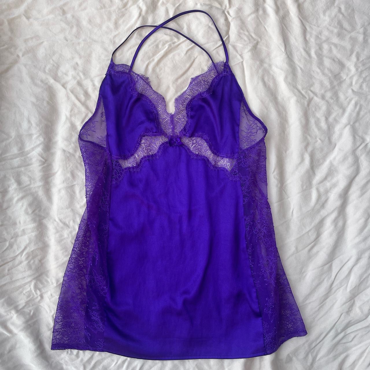 Victoria's Secret Women's Purple Dress | Depop