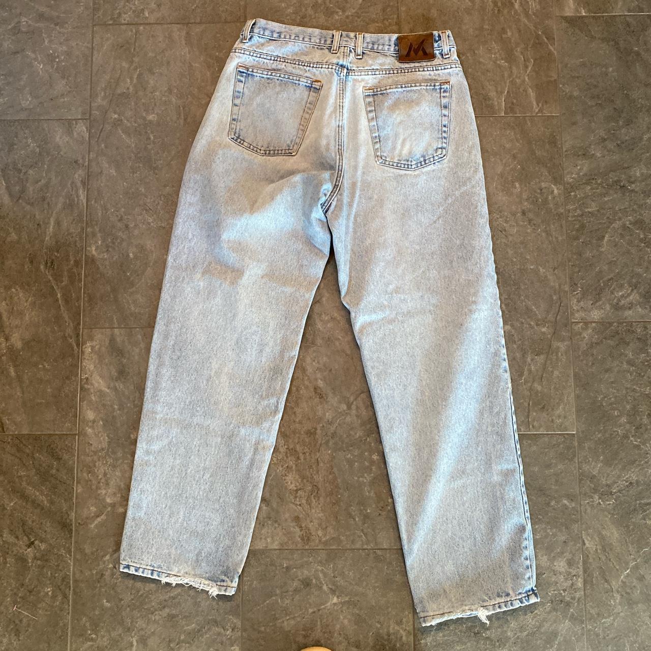 American Vintage Men's Blue Jeans | Depop