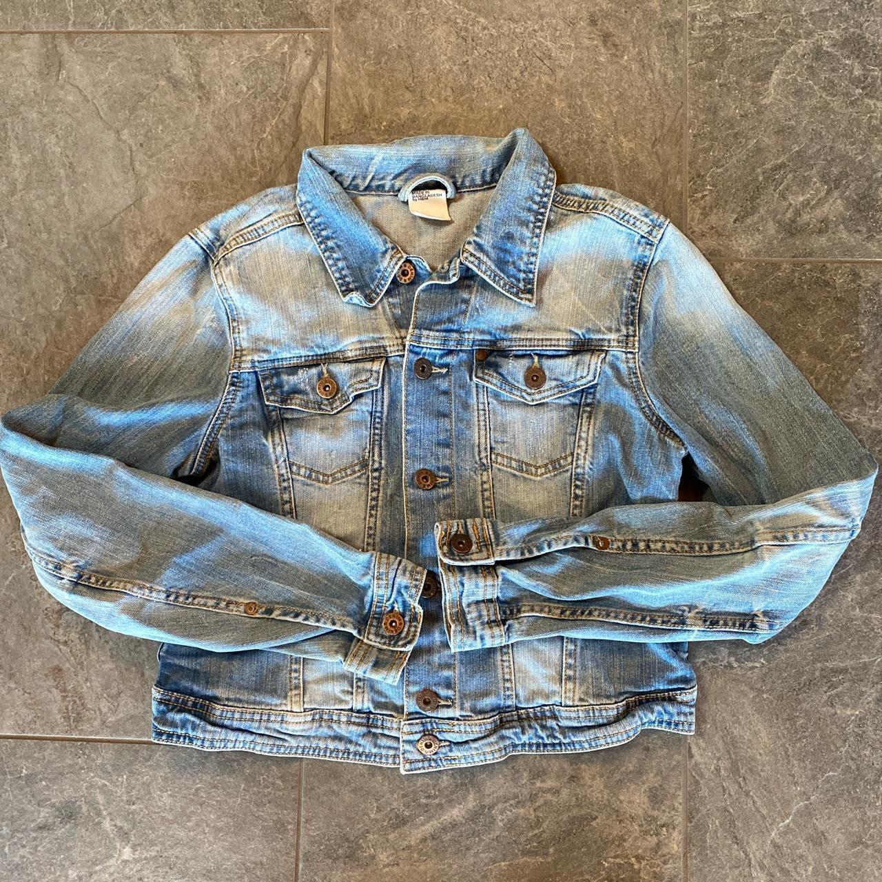 H&M Women's Blue Jacket | Depop