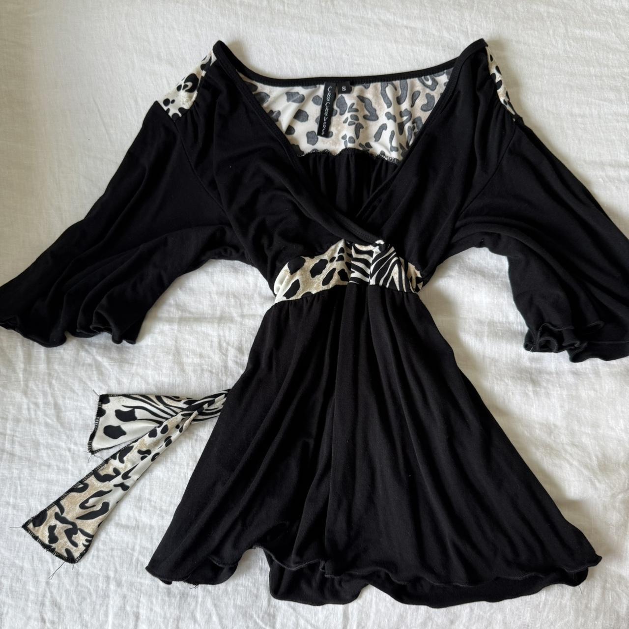 Vintage Thrifted 2000s baby doll top with