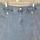Agnes orinda women's preloved blue casual minimalist skater skirt