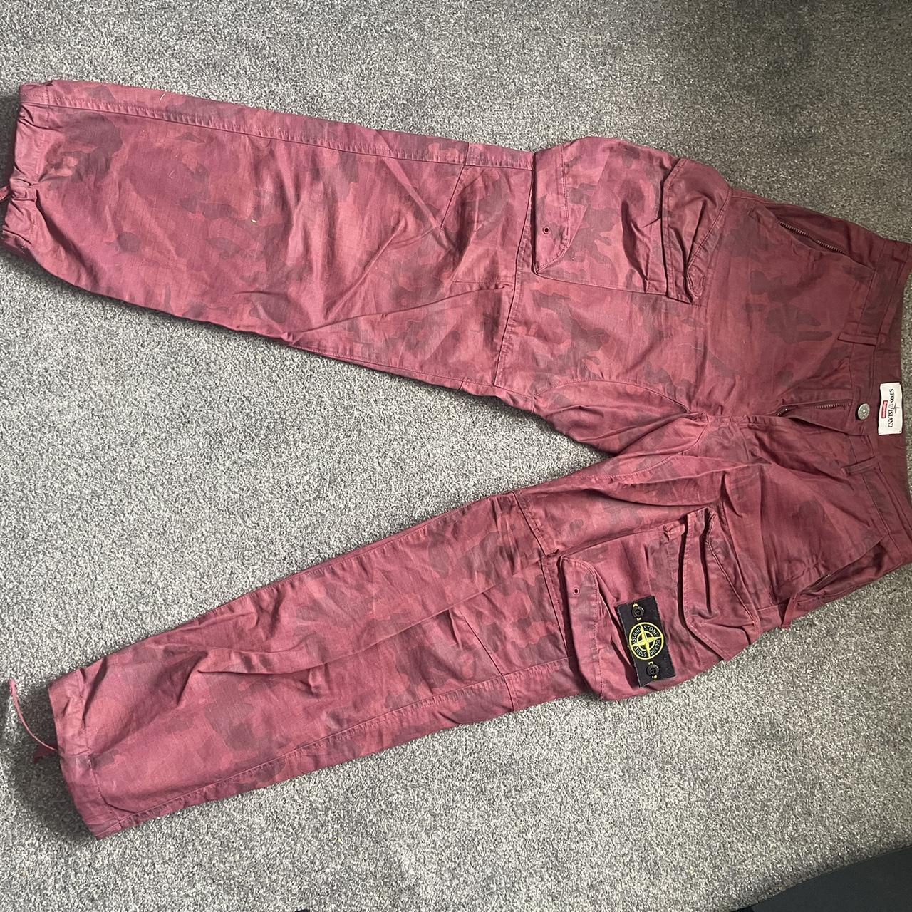 Stone island X supreme medium camo