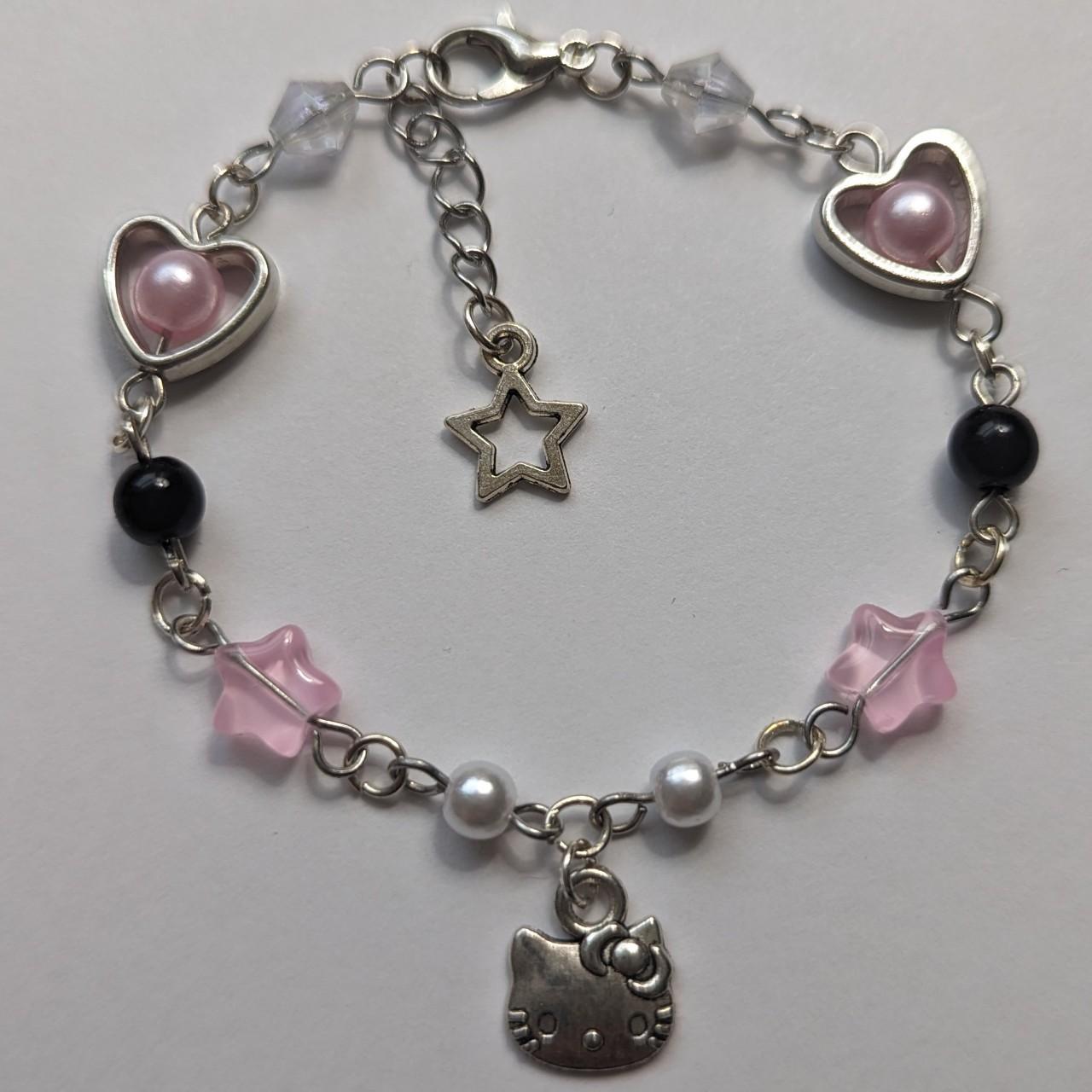 ROSE QUARTZ HELLO KITTY BRACELET – Soulo Crystals