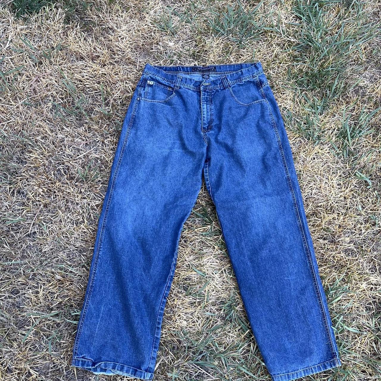 Y2K Southpole Blue Jeans Size: 40 NO PAYPAL... - Depop