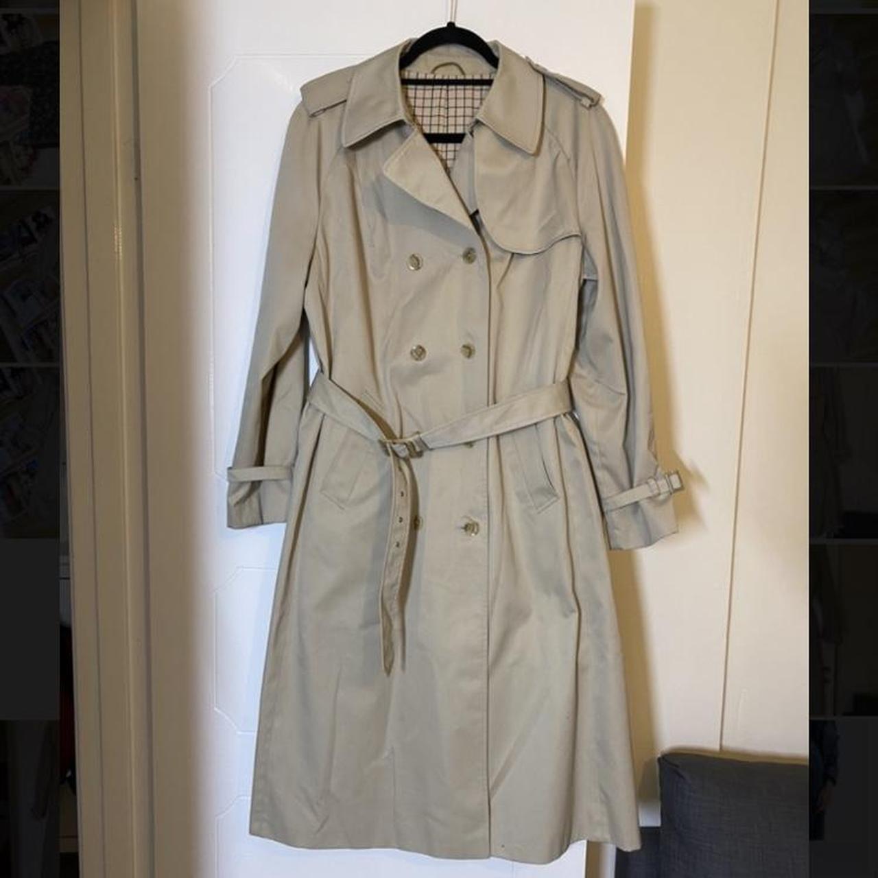 Vintage Dannimac Beige Trench Coat In very good... - Depop