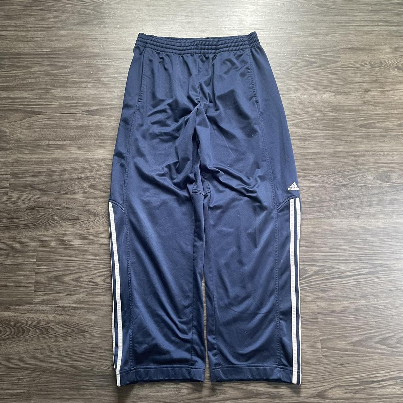 Vintage Adidas track pants 30 x 28 inches / leg... - Depop