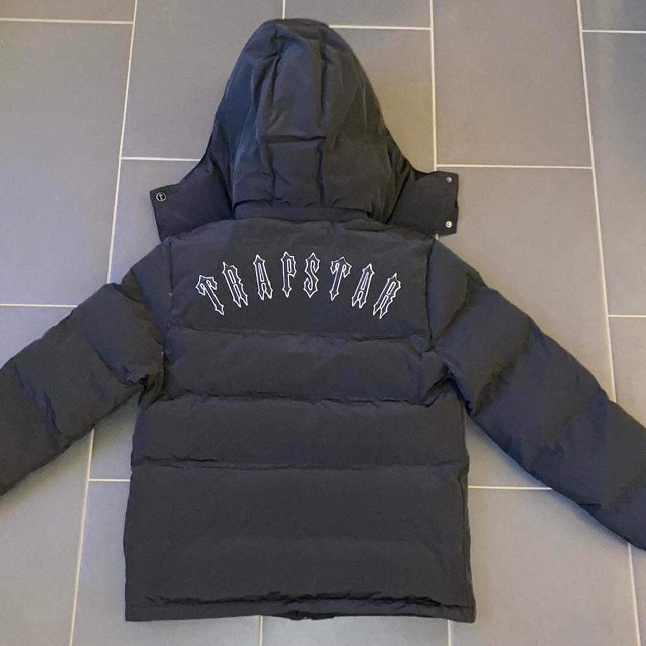 Brand New Trapstar Irongate Black Puffer Coat Size S - Depop