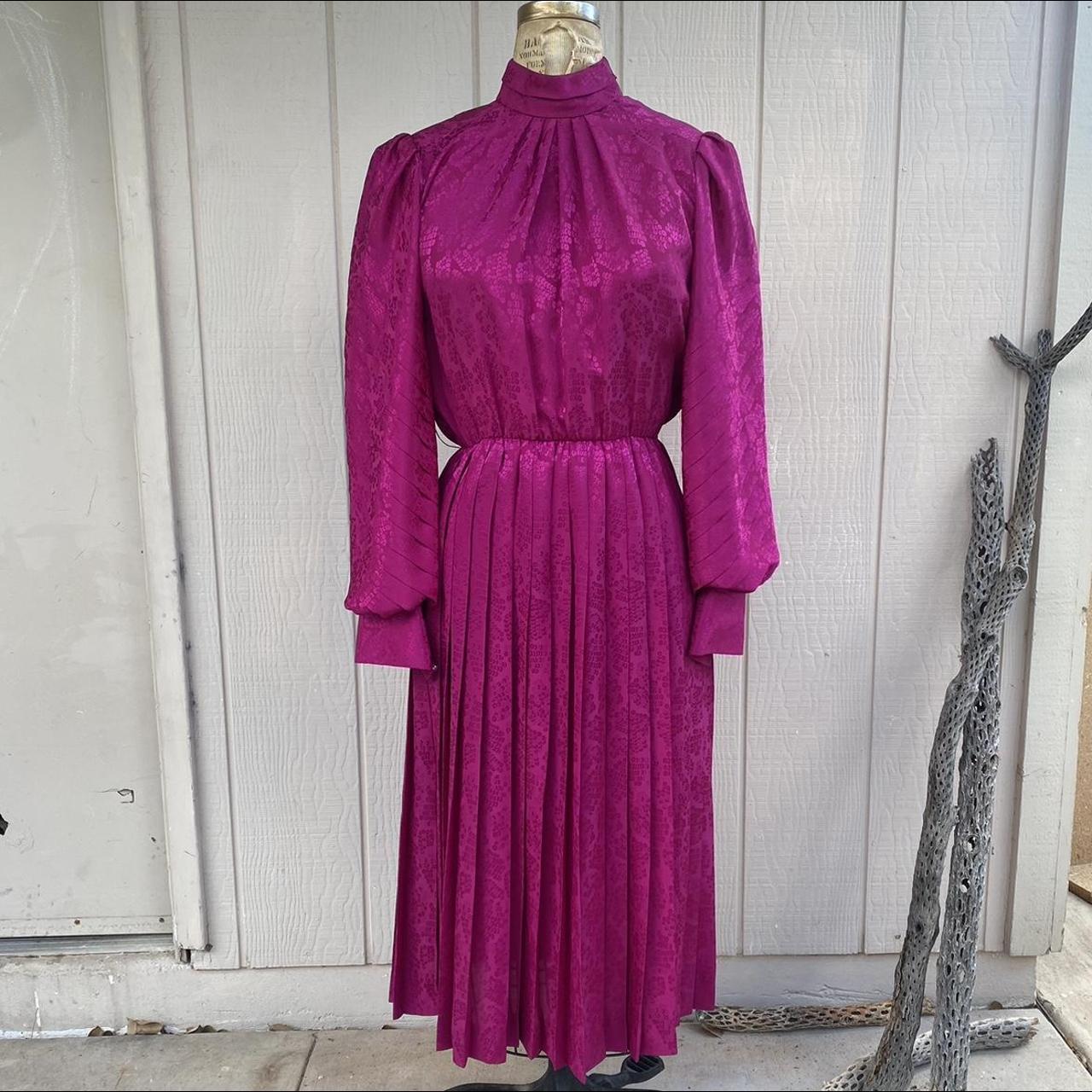 Saks Fifth Avenue Women's Pink Dress | Depop