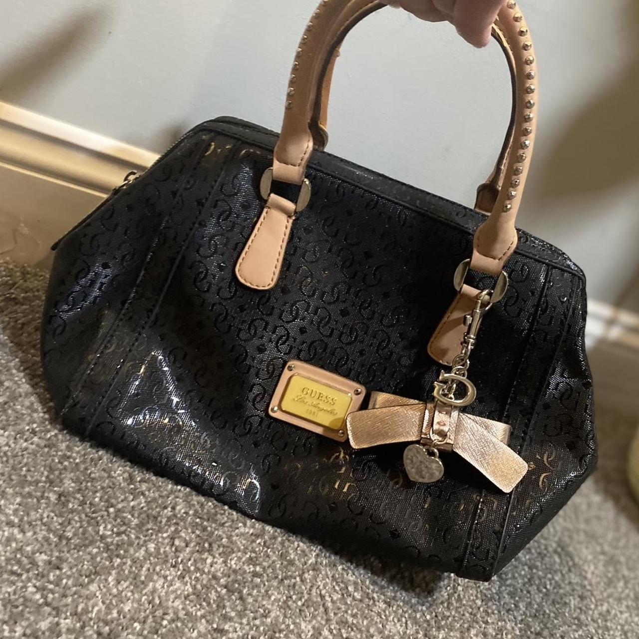 Guess Los Angeles vintage black tote hand bag Depop