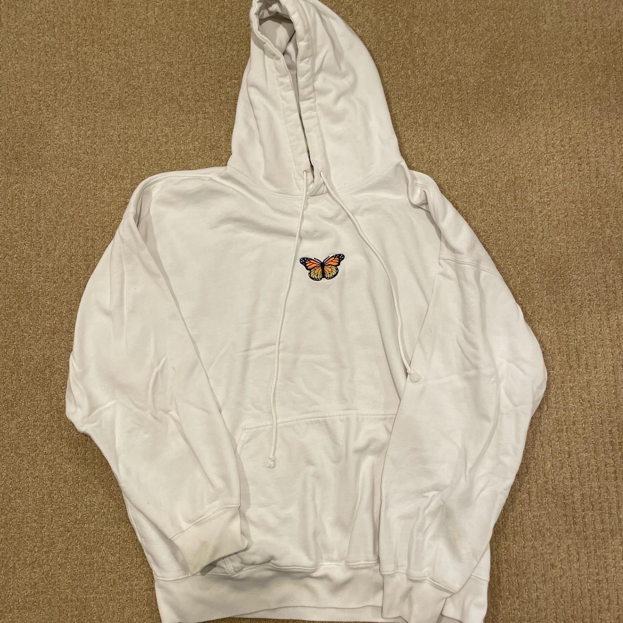 Brandy melville tien butterfly hoodie on sale