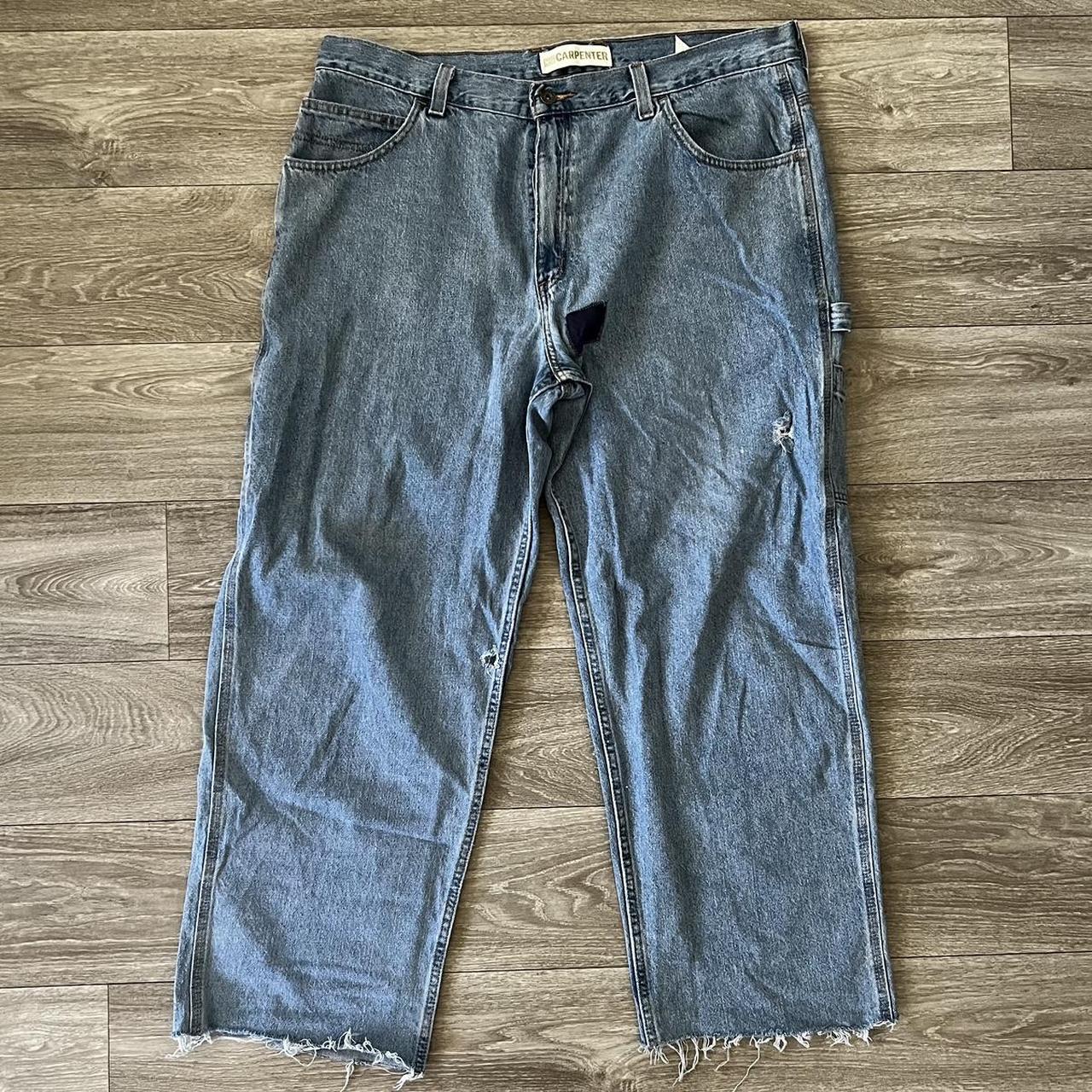 Faded Glory carpenter pants 40 waist 32 length... - Depop