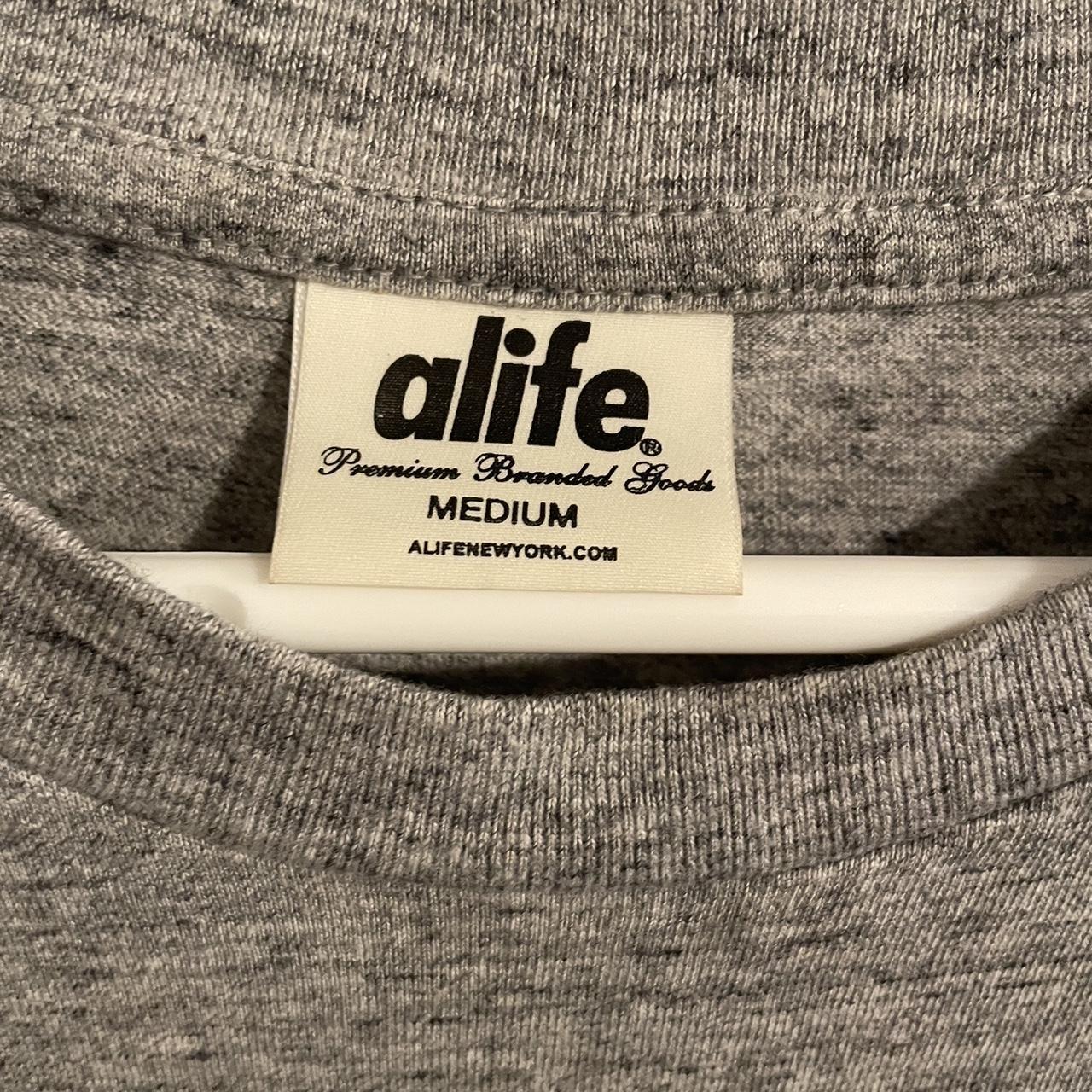 Alife Men's Grey T-shirt (4)
