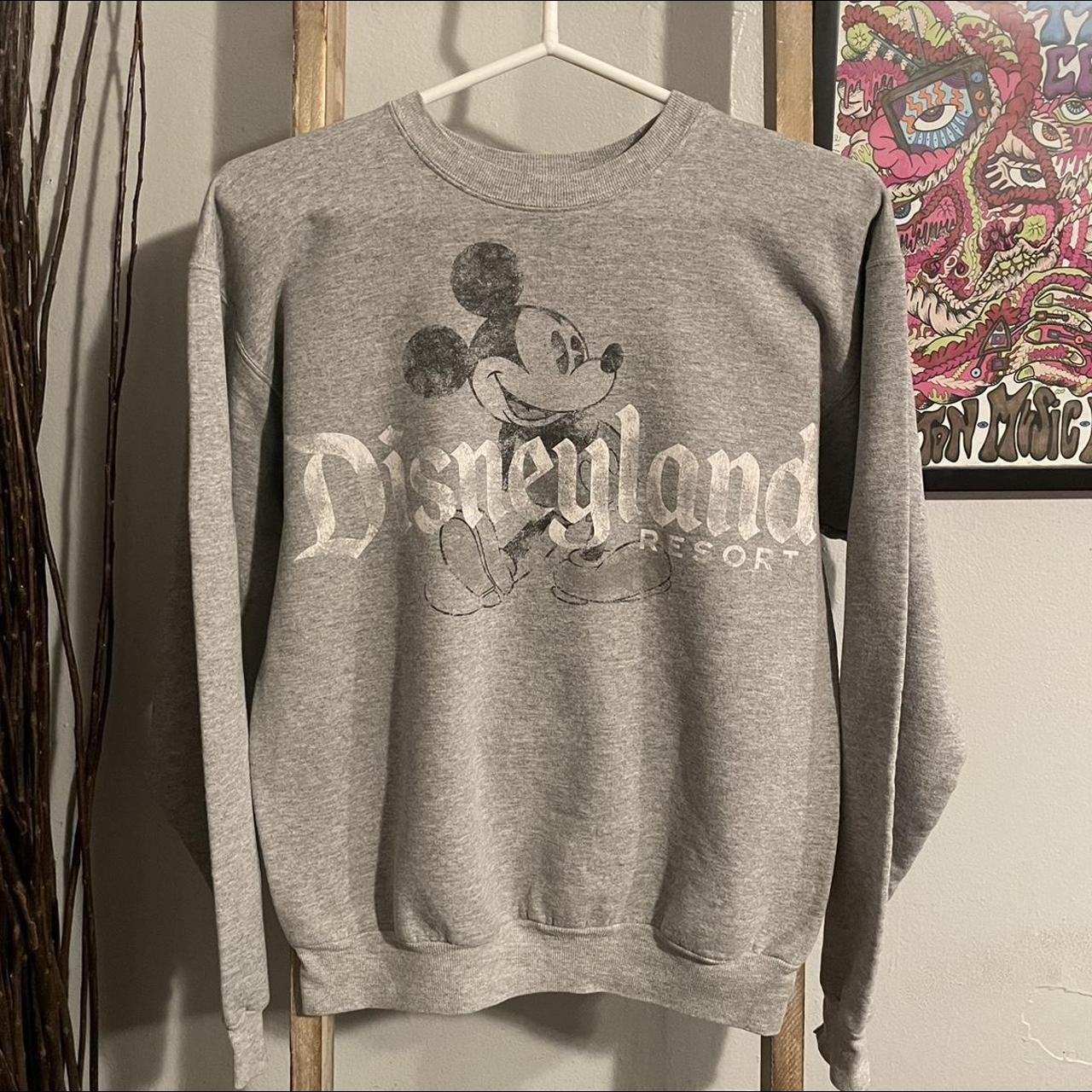 Grey disneyland outlet sweatshirt