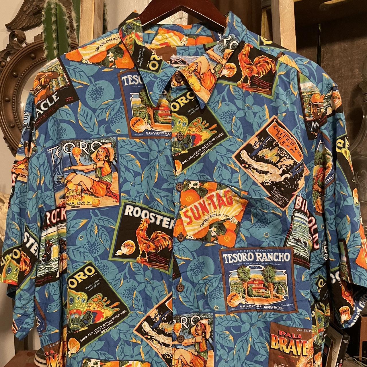 Vintage Reyn Spooner Hawaiian Shirt, Made in Hawaii, - Depop