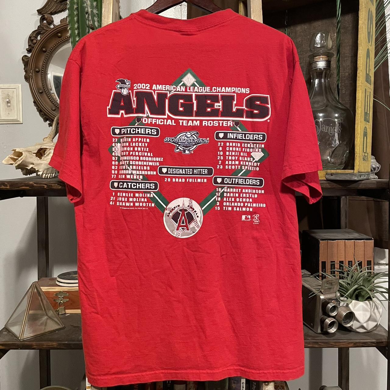 Vintage 90's Y2K 2002 Anaheim Angels Baseball - Depop
