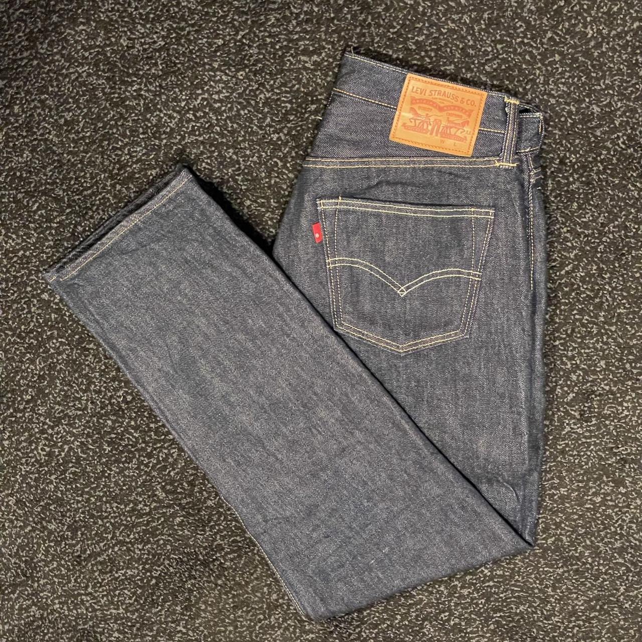 Levi’s 501 Cone Denim gold stitching Sample jeans.... - Depop