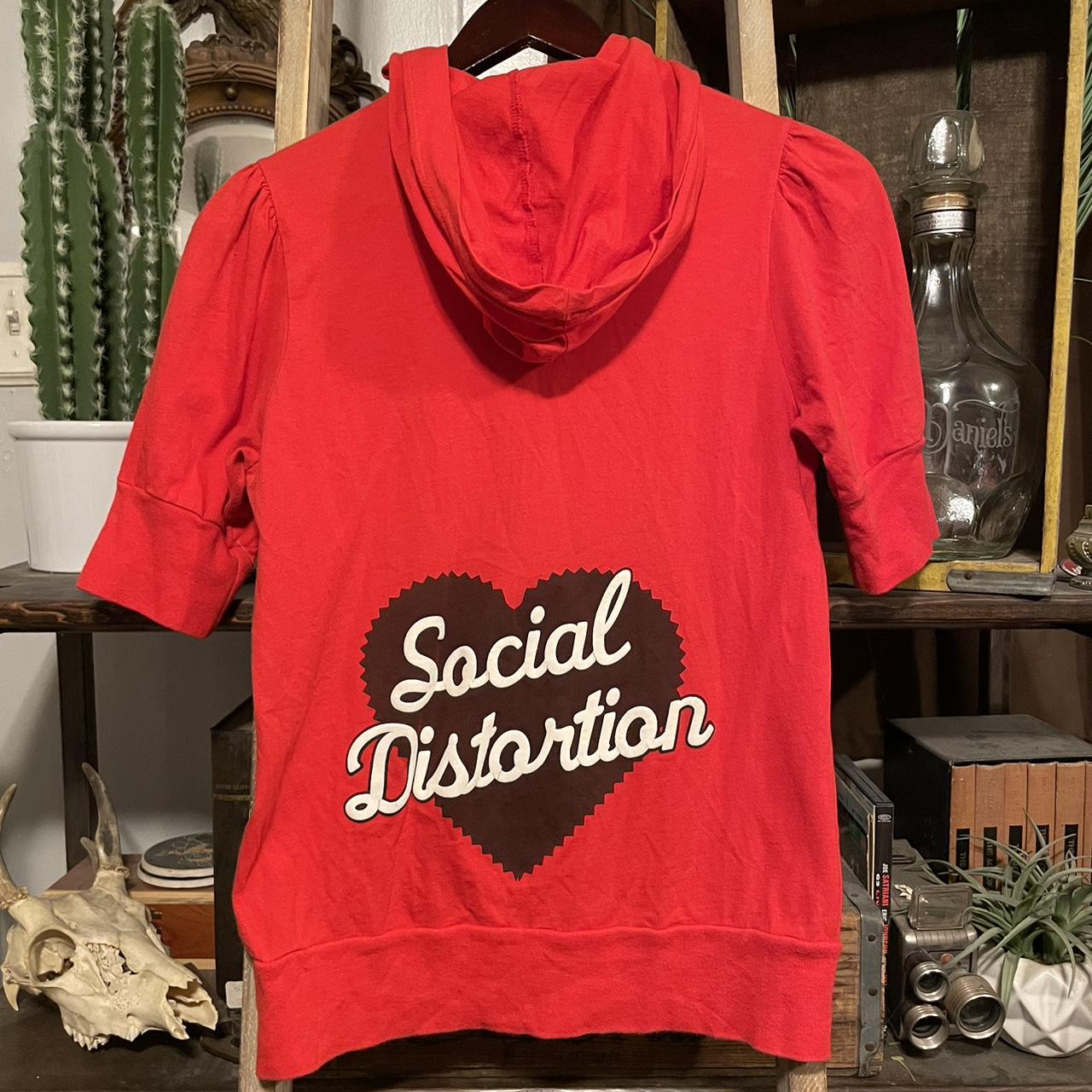 Social distortion zip hot sale up hoodie