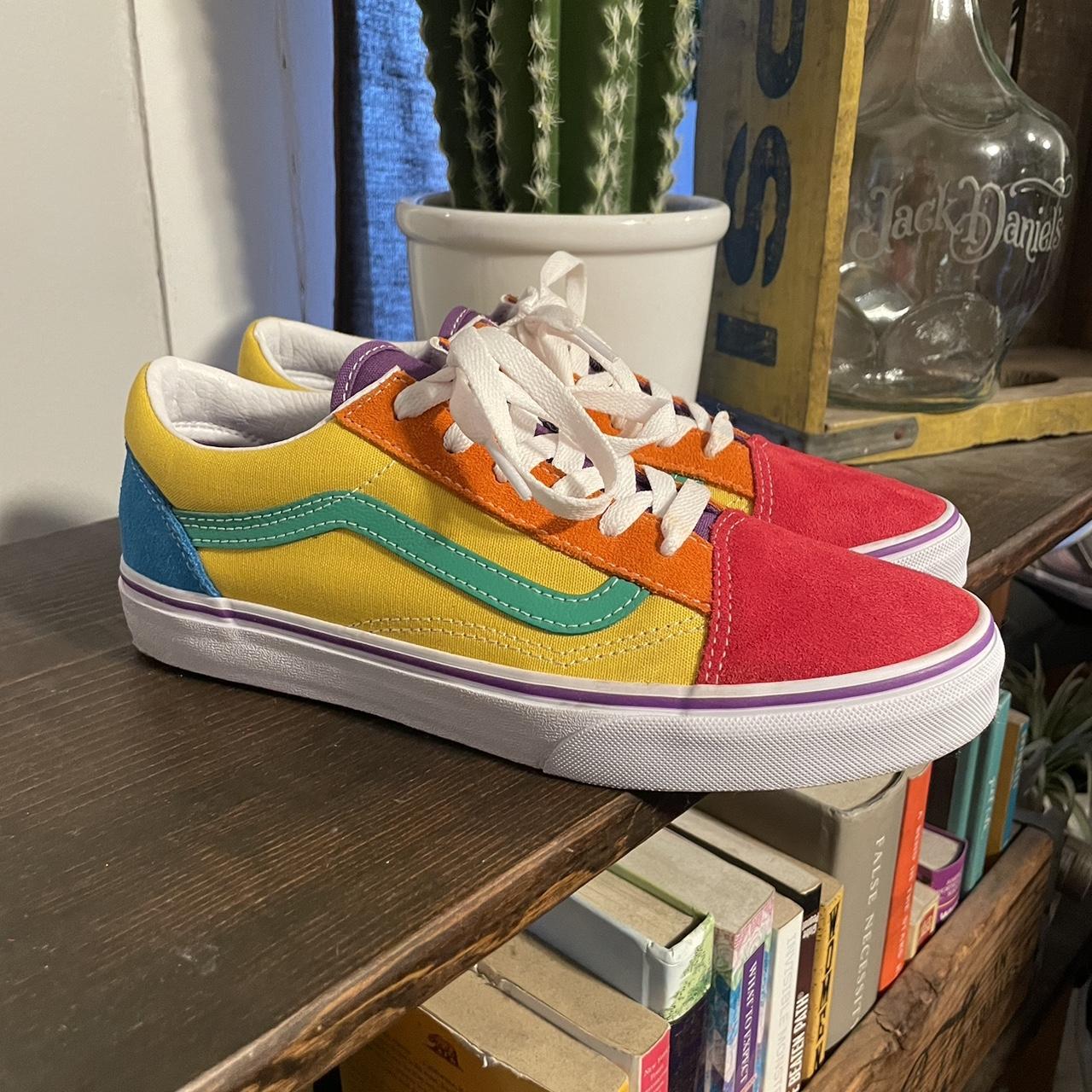 Vans low 2024 top multicolor