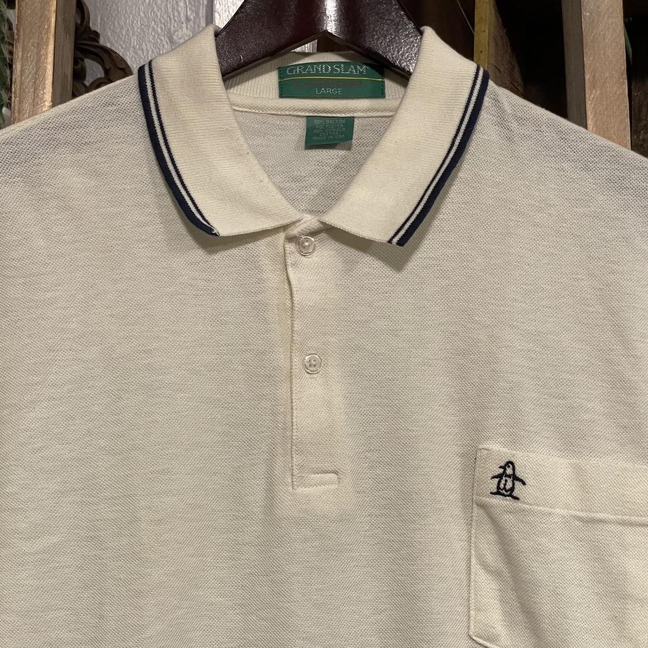 Vintage 1980's Grand Slam by Munsingwear cream | Depop
