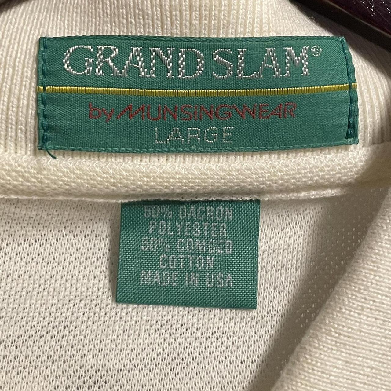 Vintage 1980's Grand Slam by Munsingwear cream | Depop