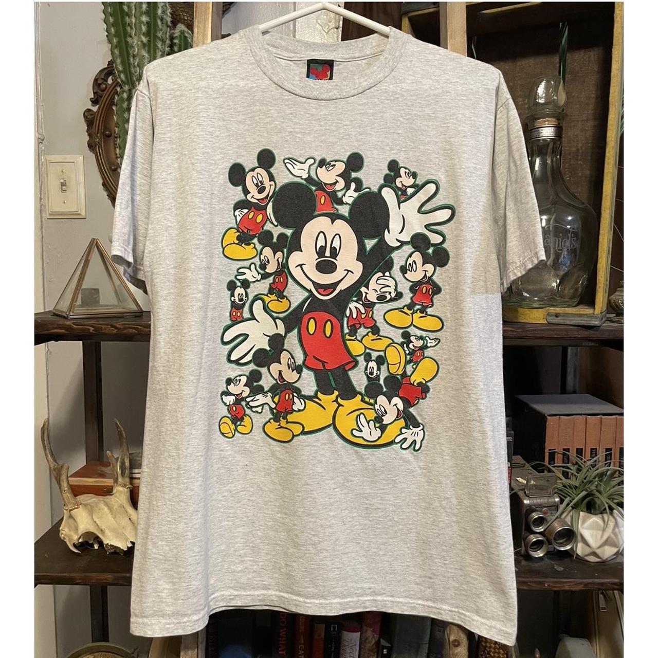【和ぶぅ様】90's Vintage / Mickey Unlimited Vintage 90's Disney Mickey Unlimited Mickey Mouse All Over