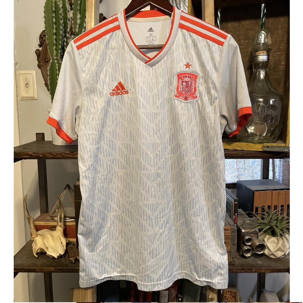 Soccer Jersey Spain 2018 Away Kit Adidas Spain Youth Away Jersey