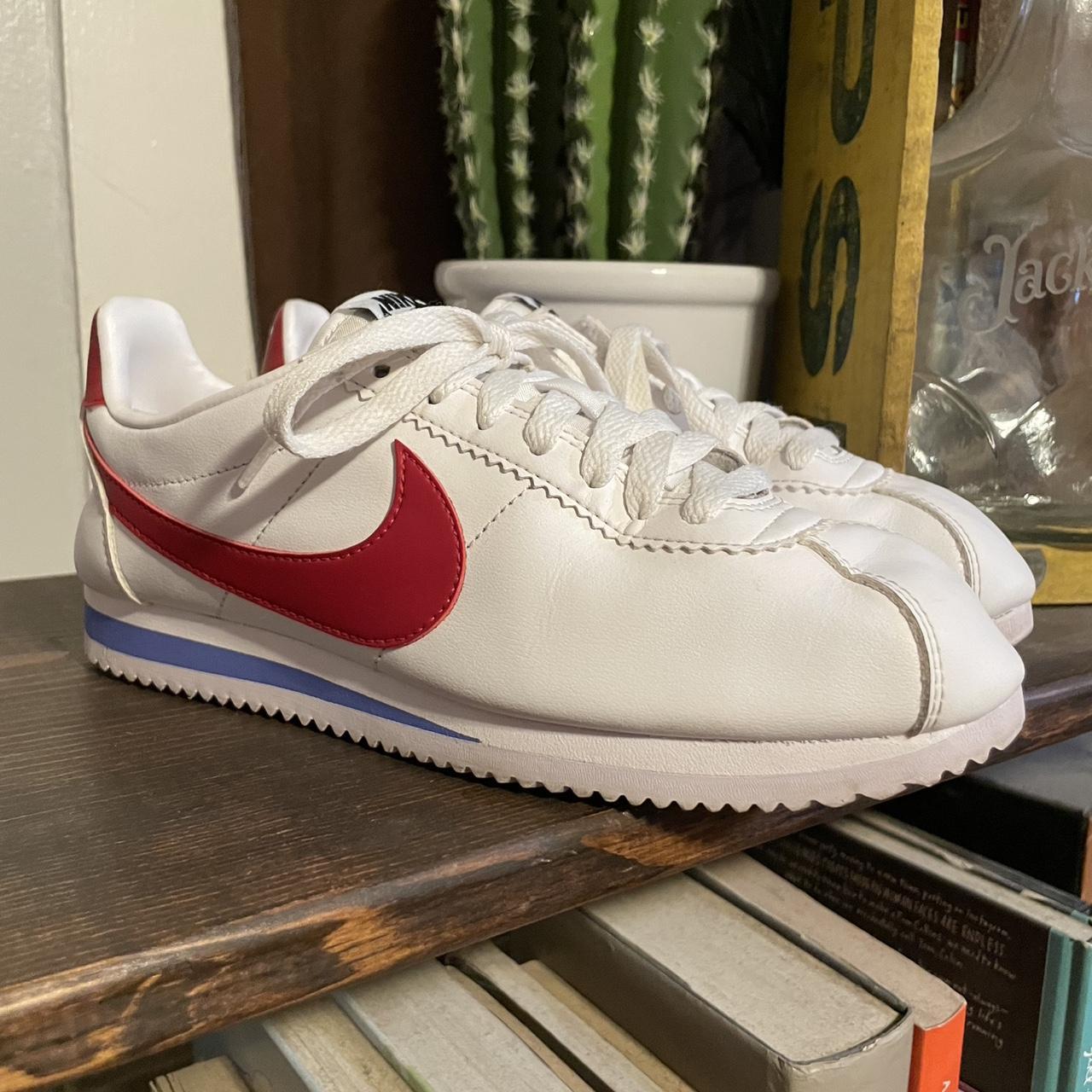 Vintage 1970's gold and red Nike full zip | Depop