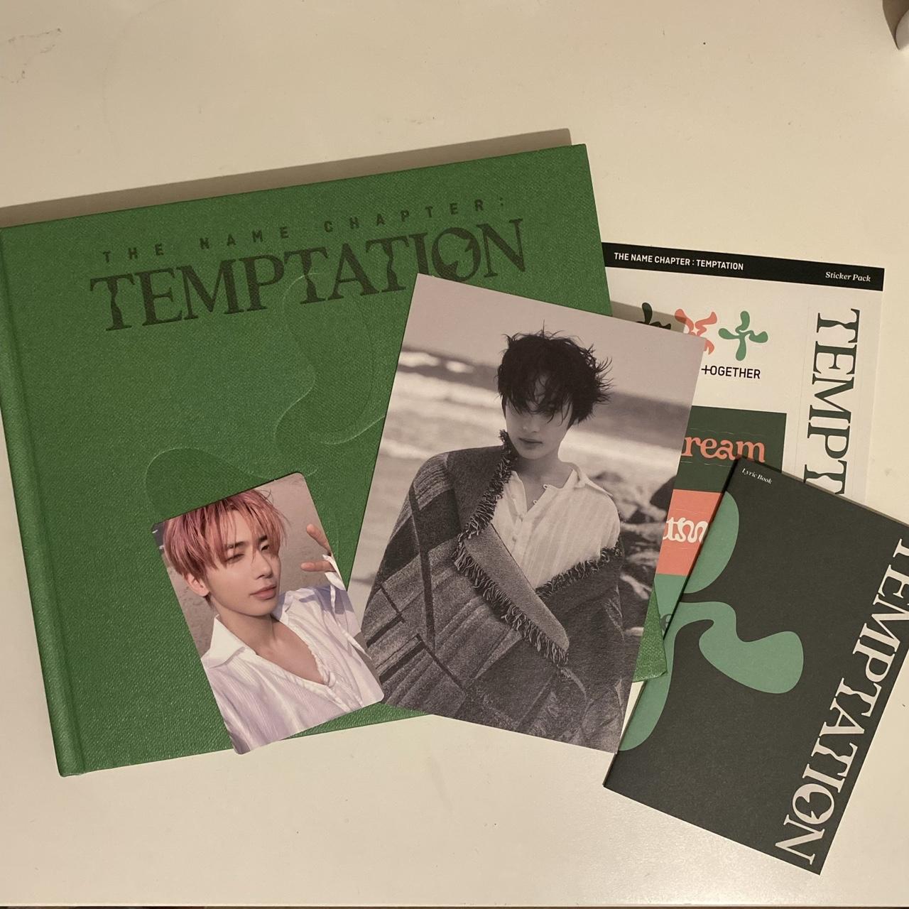 Taehyun txt shops signed postcard daydream version