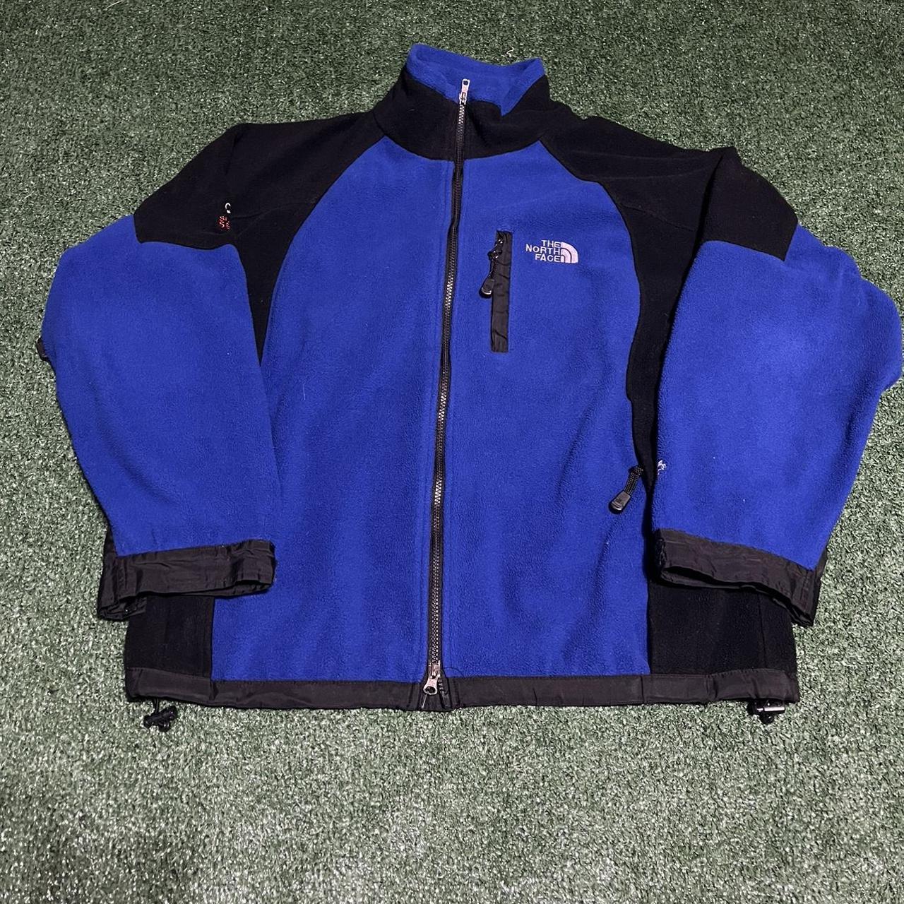 The North Face Men's Blue and Black Jacket