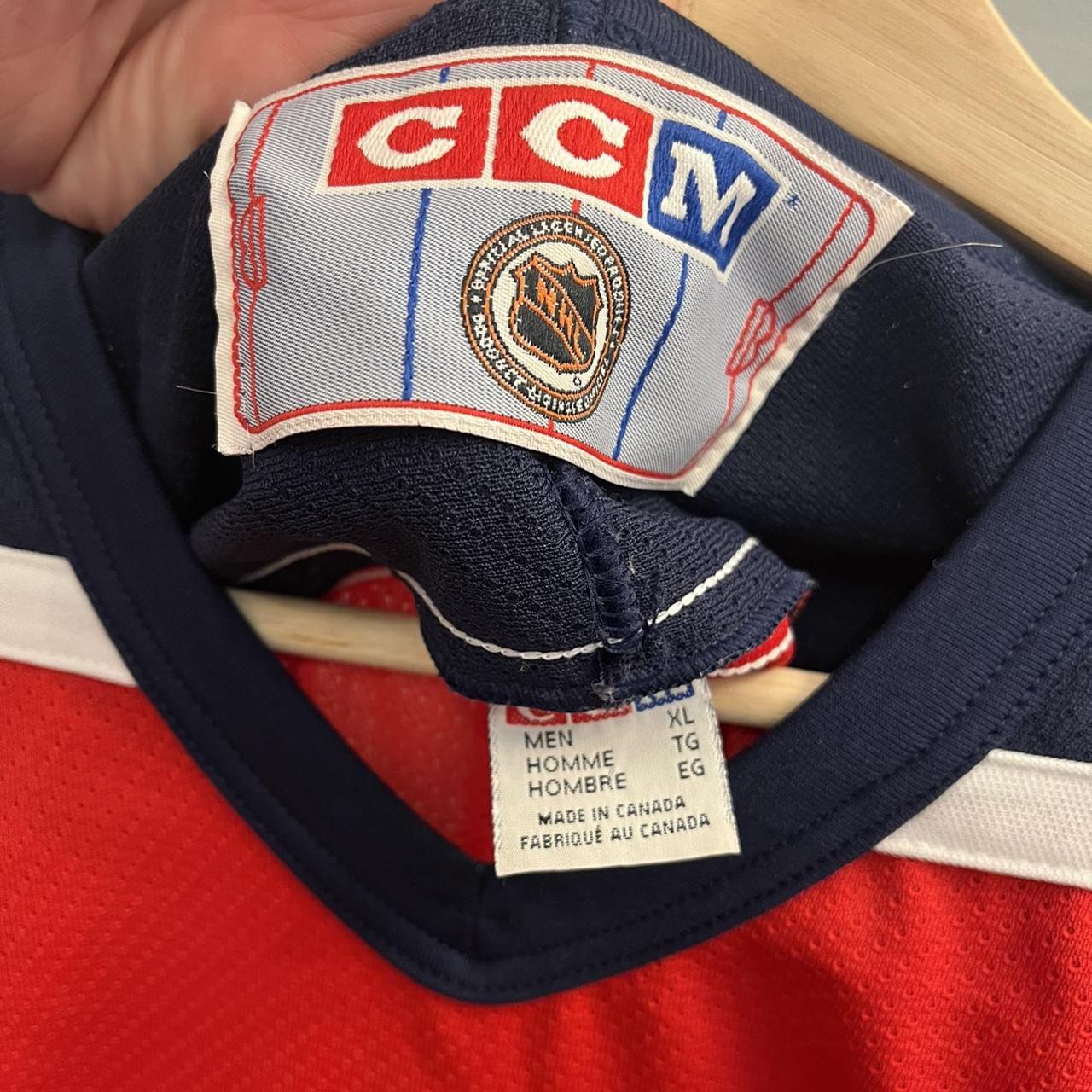 Vintage 90's Florida Panthers HOME Jersey: CCM: NHL - Depop