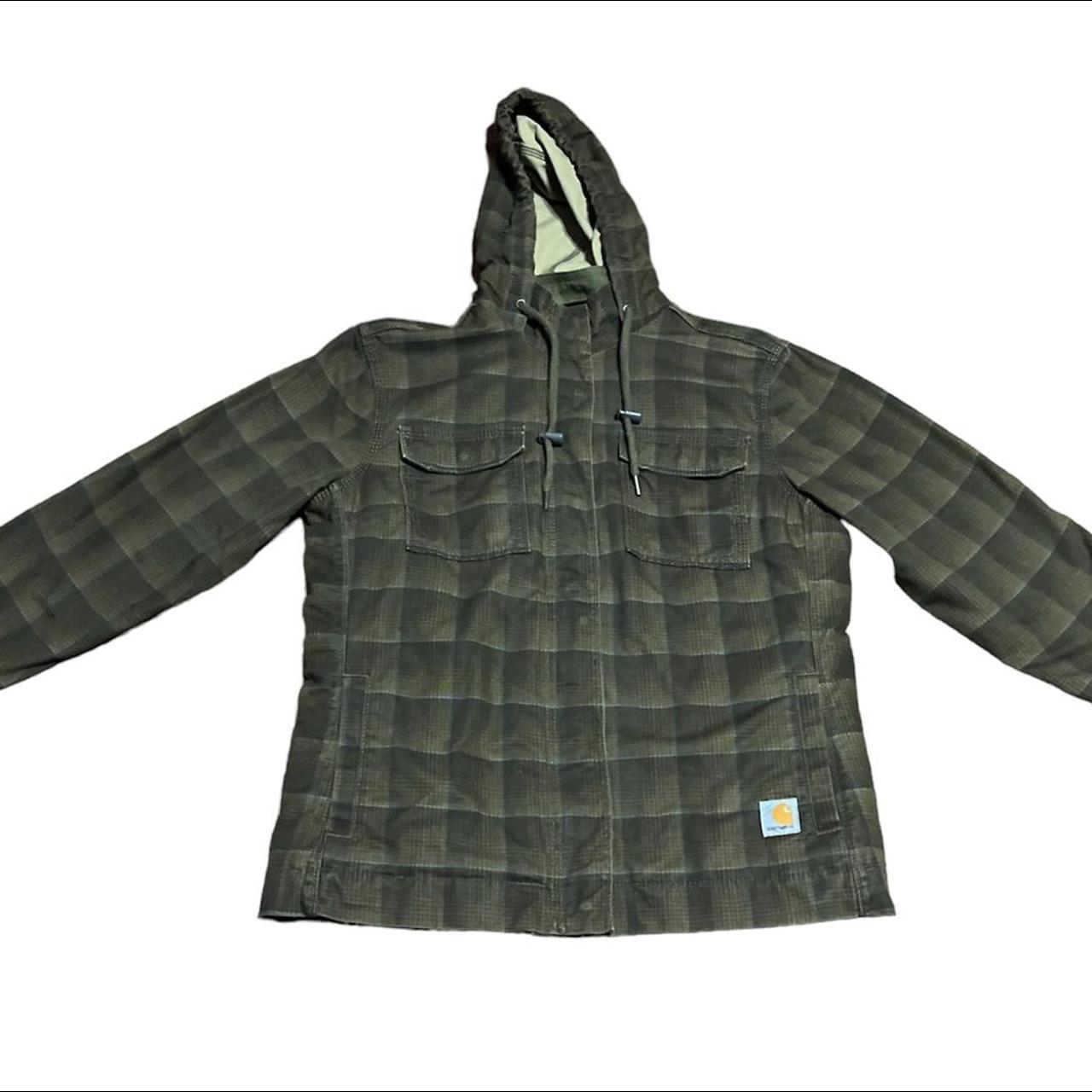 women's carhartt jacket green