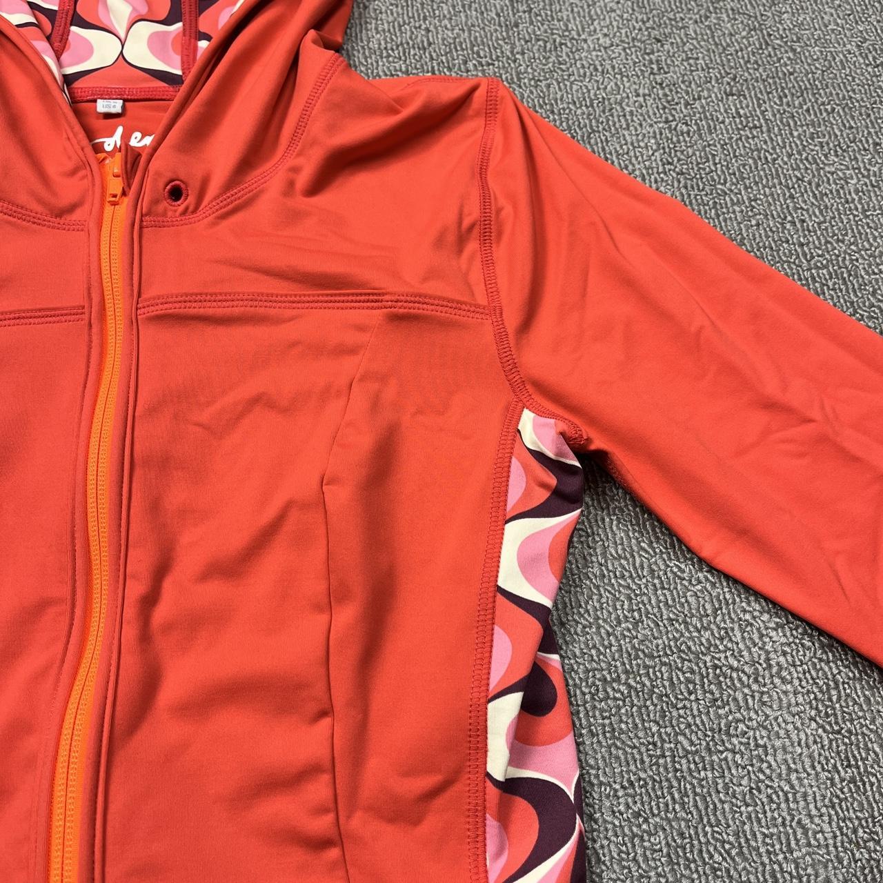 Boden Women's Orange and Pink Jacket | Depop