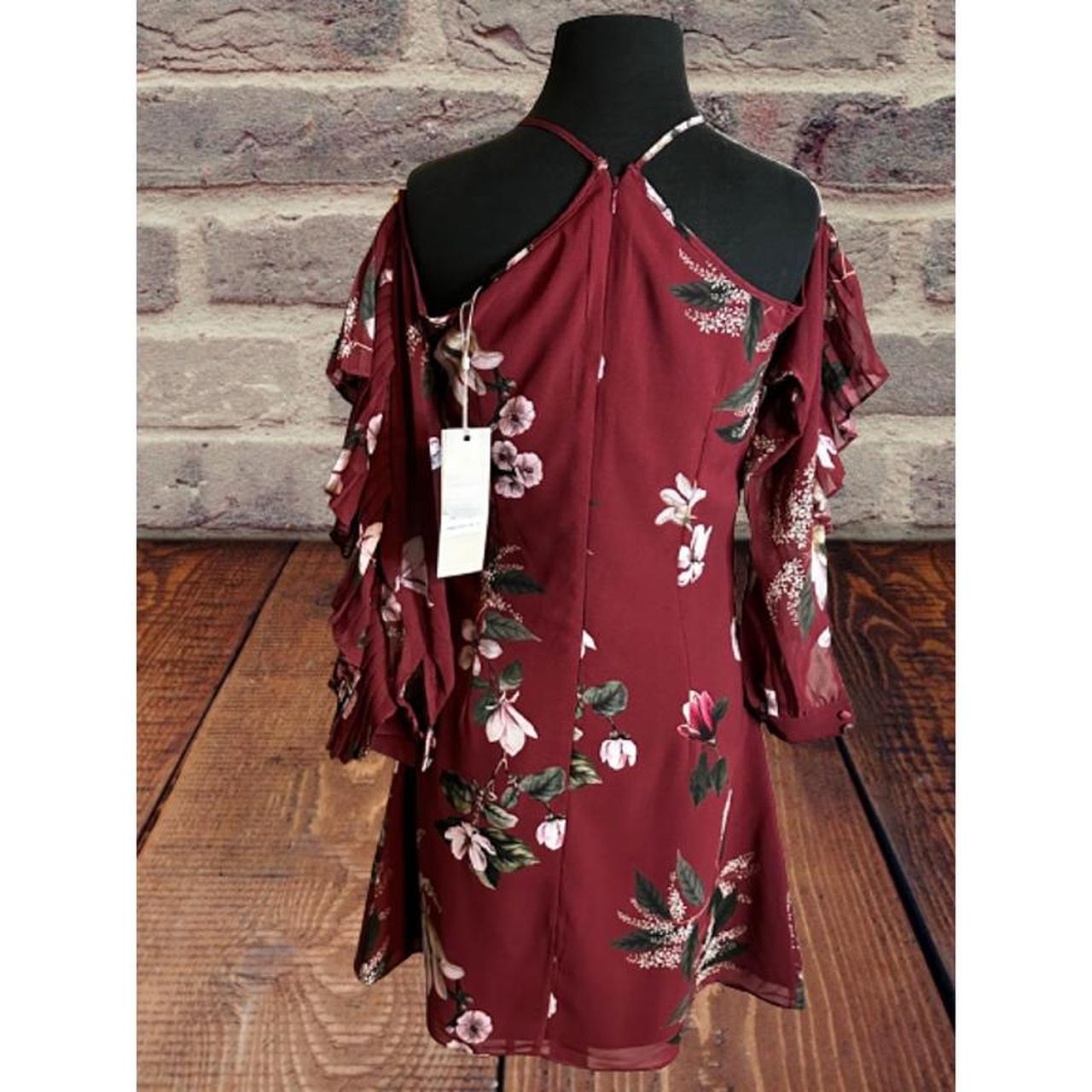 Keepsake Women's Purple Dress Depop