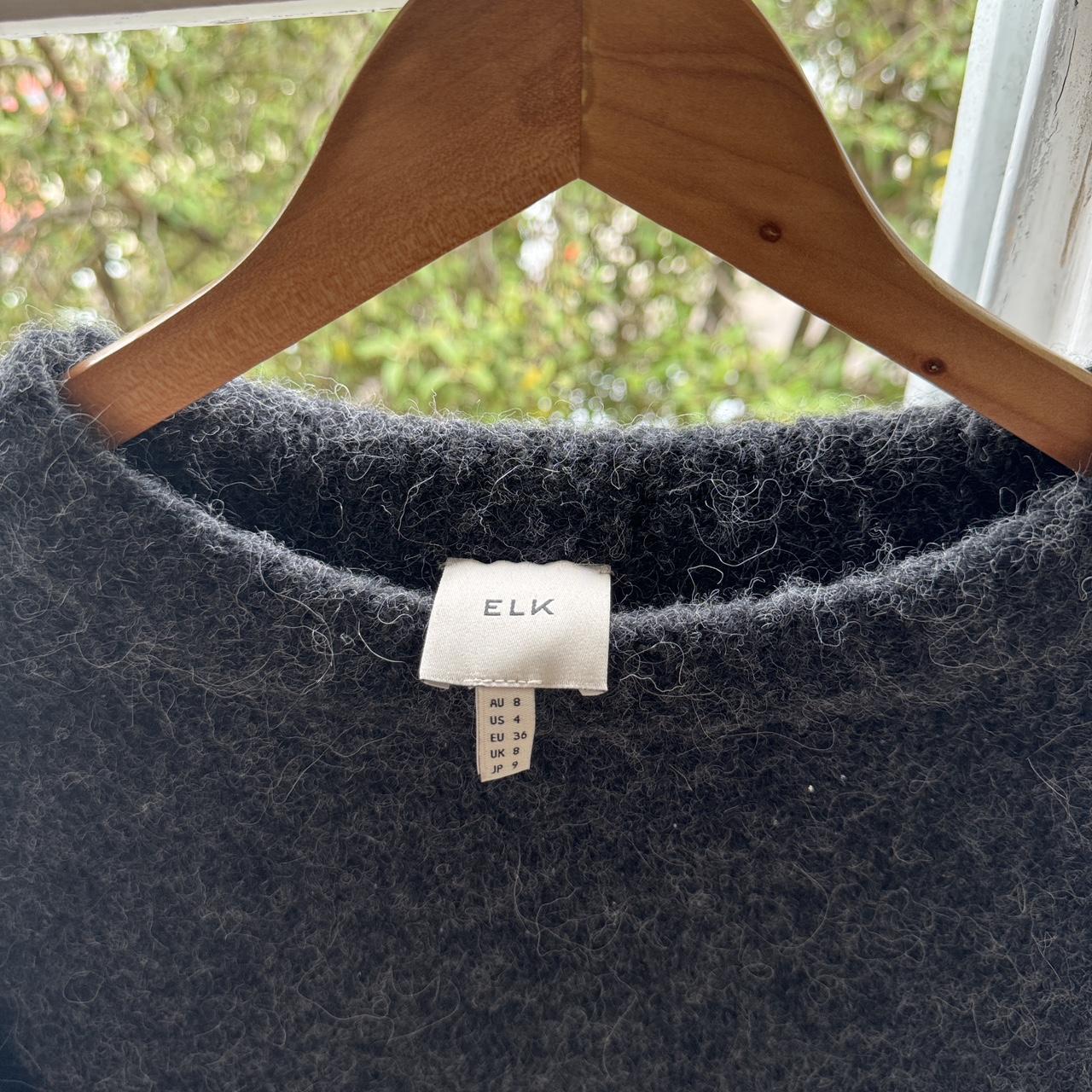 Elk jumper, size 8/small au, made with wool and alpaca - Depop